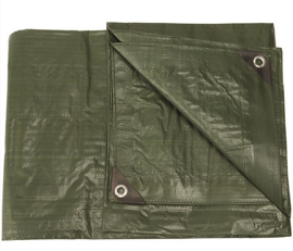 POLYETHYLENE TARPAULIN - Mil-Tec - OD - 285 x 400 CM