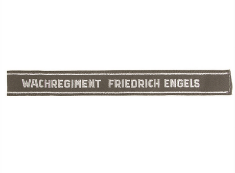 East Germ.sleeve Ribbon ′Wr F. Engels′