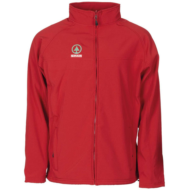 SOFT SHELL JACKET - RED - LIKE NEW