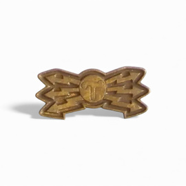 Pair of Army Rank Insignia - Communications - Hungary Army Military Surplus - Like New