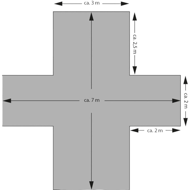 HELICOPTER CARGO TRANSPORT NET - BRITISH ARMY MILITARY SURPLUS  - USED