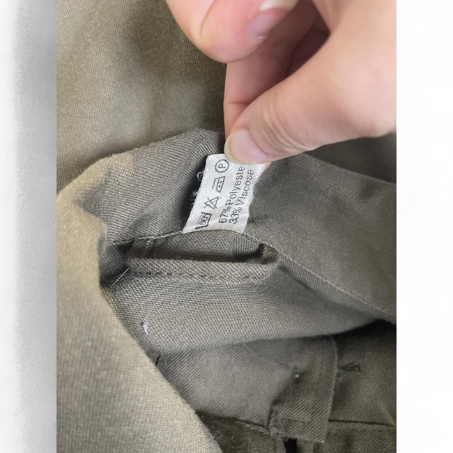 Original Jacket - Austrian Army Military Surplus - OD Green - Like New