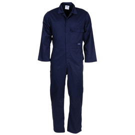 PILOT COVERALL - BRITISH ARMY MILITARY SURPLUS - BLUE - USED