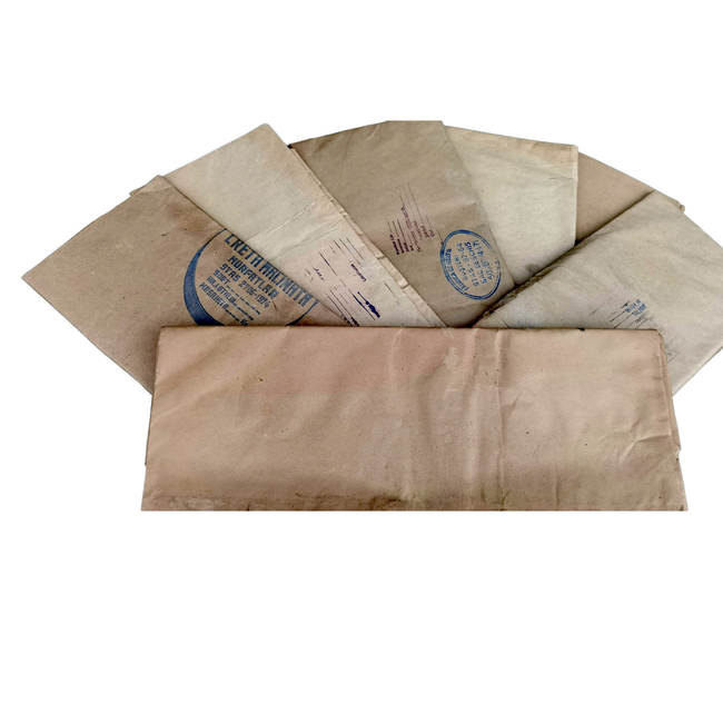 Paper storage and transport bag - Romanian army surplus - Like new