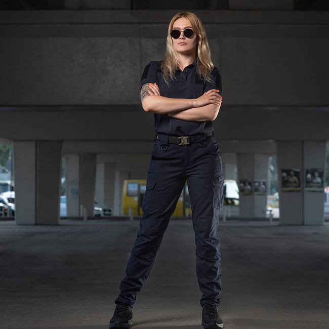 AGGRESSOR LADY FLEX TACTICAL TROUSERS, DARK NAVY BLUE - M-TAC