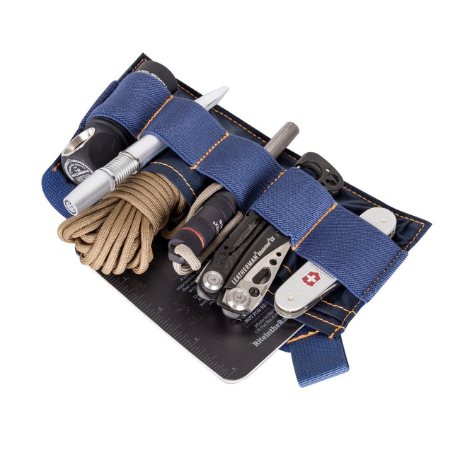 BANDICOOT WAIST PACK - NYLON POLYESTER BLEND - BLUE MELANGE - HELIKON