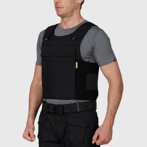 BODY ARMOR TITANIUM DUTY III BULLET PROOF VEST - BLACK
