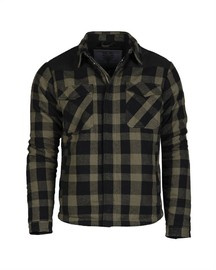 LUMBERJACKET - Mil-Tec® - BLACK/OD
