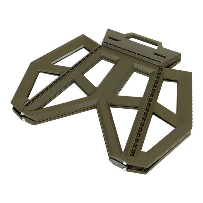 Foldable Camping Stool, Height approx. 40 cm - OD Green - Fox Outdoor