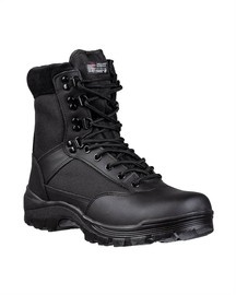 TACTICAL BOOTS - YKK ZIPPER - Mil-Tec - BLACK
