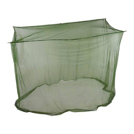 MOSQUITO NET FOR FIELD COT - OD GREEN - MILITARY SURPLUS FROM DUTCH ARMY - USED