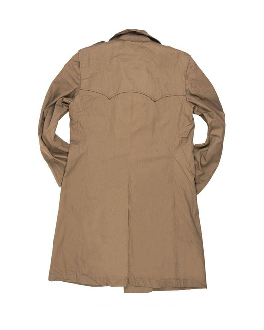 ITALIAN TRENCH COAT - COYOTE BROWN - MILITARY SURPLUS - USED