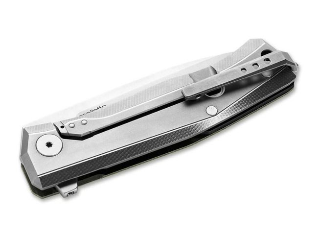 POCKET KNIFE MYTO MICARTA BLACK - LIONSTELL