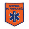 Emblema ambulanta maneca, fara numele judetului cu aplicare termica