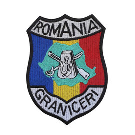 Emblema Graniceri, cu aplicare prin coasere