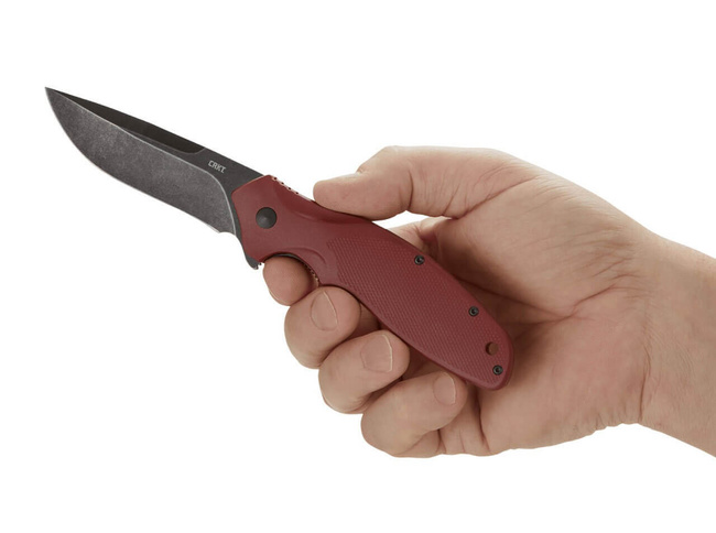 Pocket Knife - Shenanigan - CRKT® - Red Plain