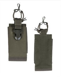 RADIO POUCH WITH HOOK CLOSURE BACKSIDE - Mil-Tec® - OD