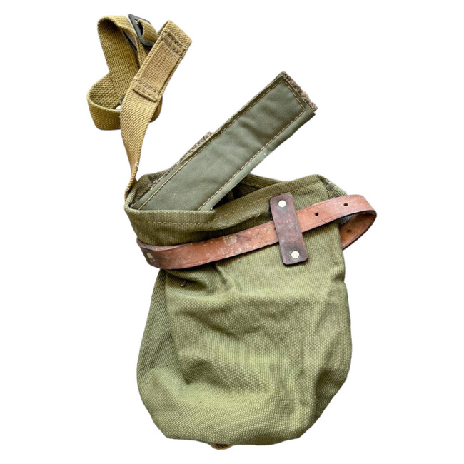 OPTICS CASE - GREEN OD - MILITARY SURPLUS ROMANIAN ARMY - IN GOOD CONDITION