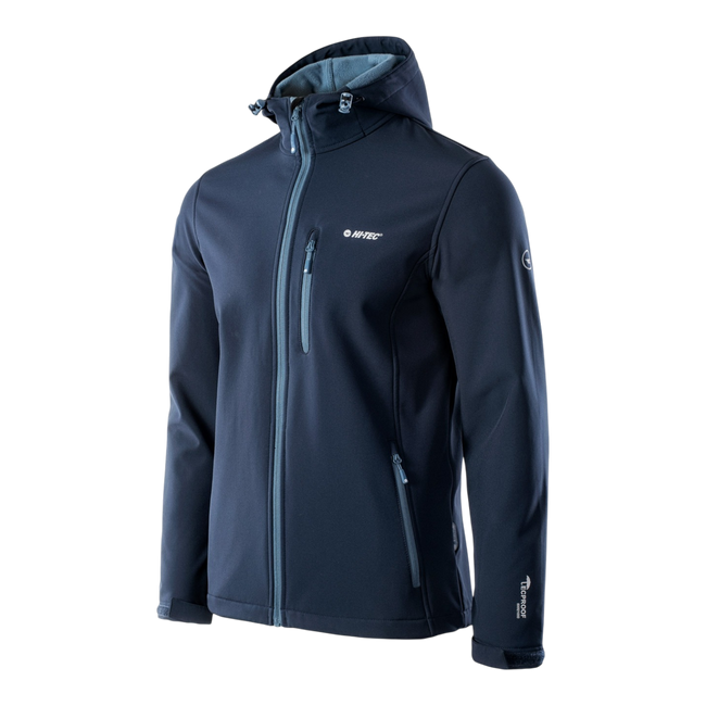CAEN SOFTSHELL JACKET FOR MEN - DRESS BLUES/COPEL BLUE - MAGNUM