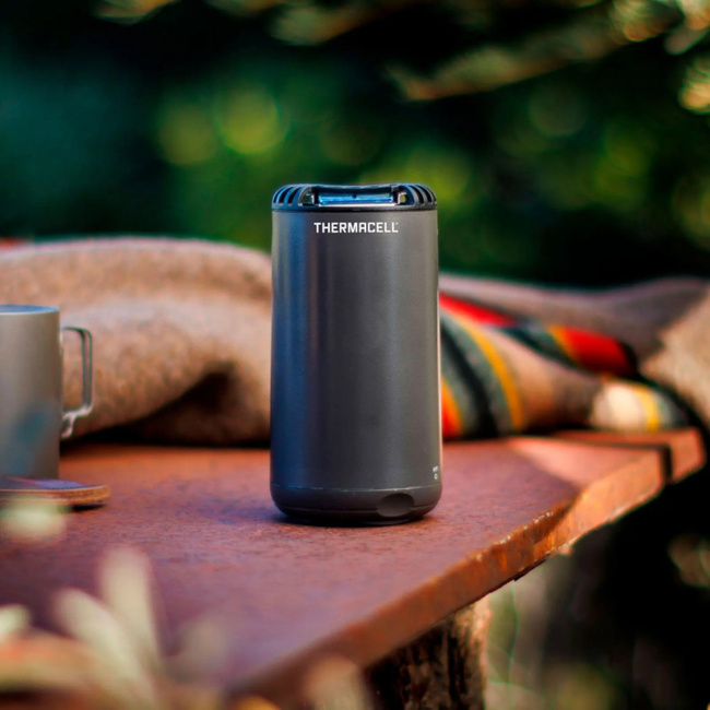 PORTABLE ANTI-MOSQUITO DEVICE - MRPSB HALO MINI PATIO SHIELD - BLACK (GRAPHITE) -THERMACELL