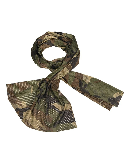 WOODLAND MESH NET SCARF