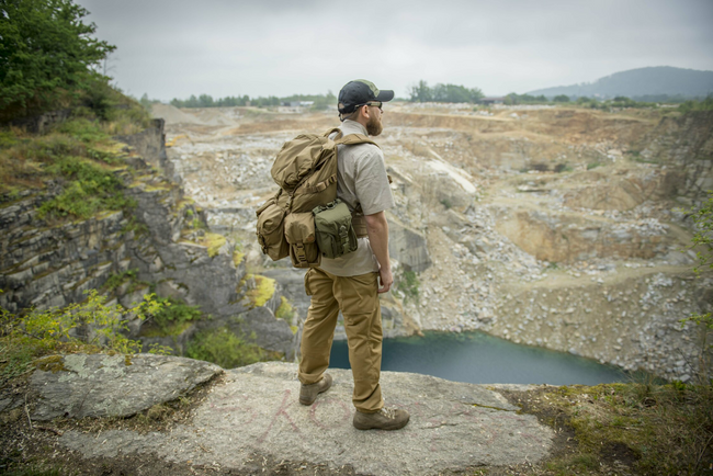 SHORT-SLEEVED SHIRT - DEFENDER MK2® - POLYCOTTON RIPSTOP - Helikon-Tex® - PINE GREEN 