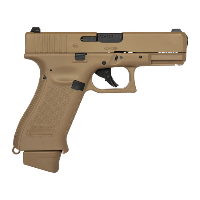 GGB GLOCK 19X CO2 - PISTOL REPLICA - COYOTE BROWN