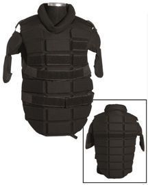 BLACK ANTI RIOT CHEST PROTECTOR
