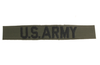 Us OD Textile Writing US Army