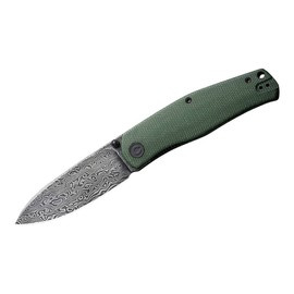 DAMASCUS KNIFE SOKOKE MICARTA GREEN - CIVIVI