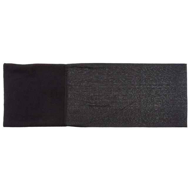 Scarf, fleece, Black
