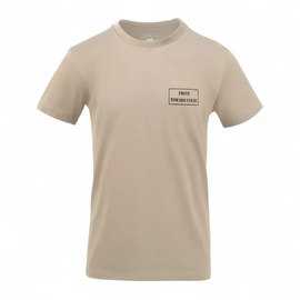 Classic Cotton T-Shirt with Tactical Theme – Toward Enemy – Khaki – Helikon-Tex