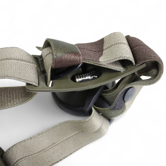 LAGO Headlamp - French Army Military Surplus - Olive Green/CCE Camo - Like New