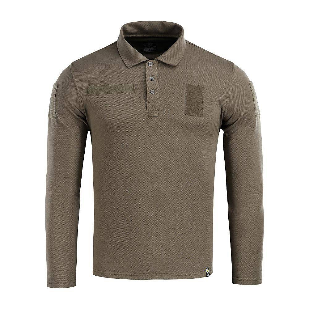 POLO TACTICAL SHIRT LONG SLEEVE 65/35 - DARK OLIVE - M-TAC POLO TACTICAL SHIRT LONG SLEEVE 65/35 - DARK OLIVE - M-TAC