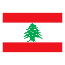 FLAG - 90 x 150 CM - LEBANON - NEW