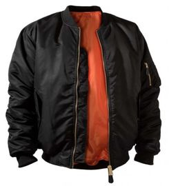 JACKET US MA1 FLIGHT BLACK