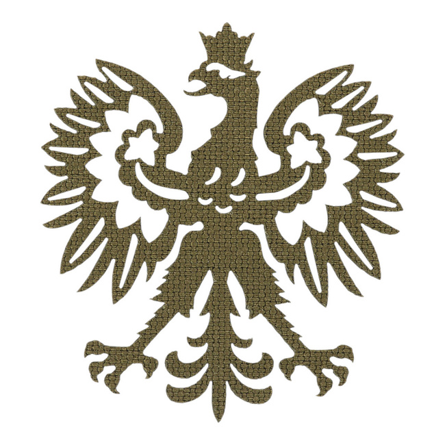 PATCH POLSKI ORZEL END-TO-END LASER CUT - RANGER GREEN - M-TAC