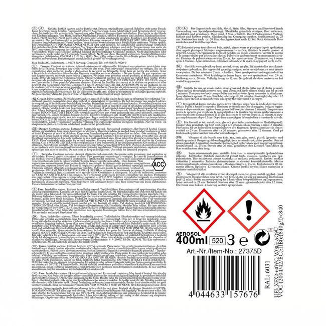 Army Spray Paint - WH KHAKI TROPEN - RAL1002 - mat - 400 ml