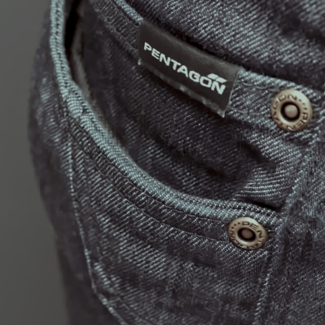 Tactical Pants - Jeans - JASON - PENTAGON - Raw - Length 32