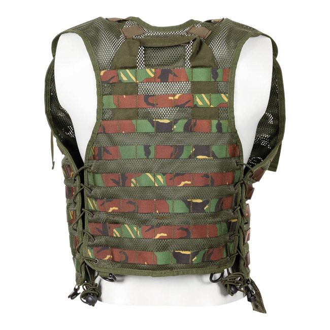 TACTICAL ADJUSTABLE VEST - MILITARY SURPLUS DUTCH ARMY - DUTCH CAMOUFLAGE NL - LIKE NEW