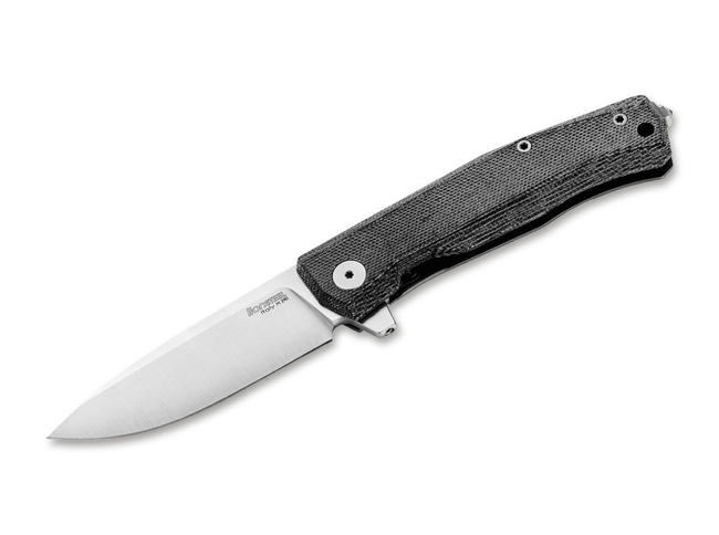 POCKET KNIFE MYTO MICARTA BLACK - LIONSTELL
