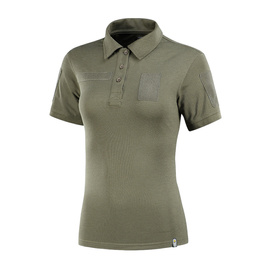 WOMEN'S TACTICAL POLO T-SHIRT - POLO-SHIRT 65/35 LADY - ARMY OLIVE - M-TAC