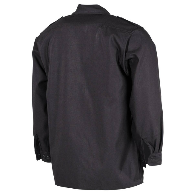 US Shirt, long sleeves, Black