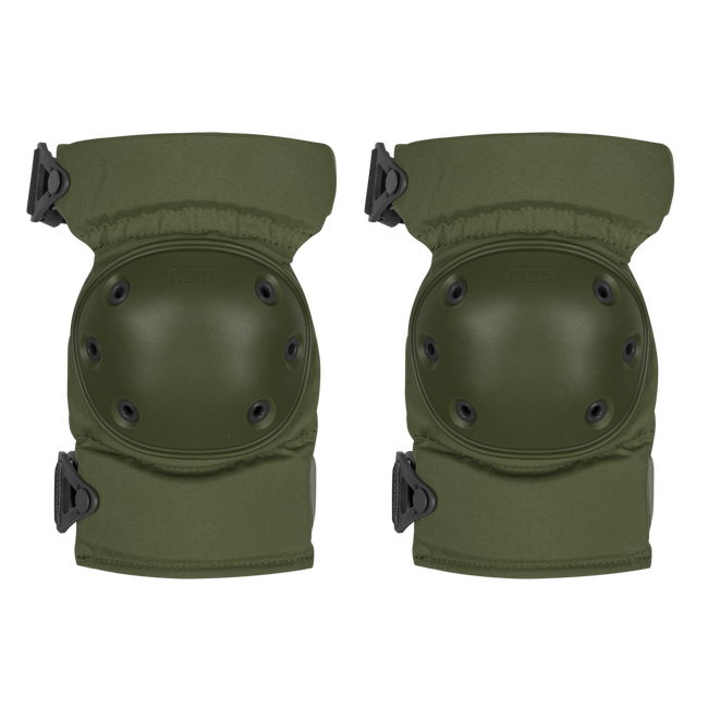 PROFESSIONAL KNEE PADS - ALTACONTOUR ALTALOK™ - CORDURA® - Helikon-Tex® - OLIVE GREEN