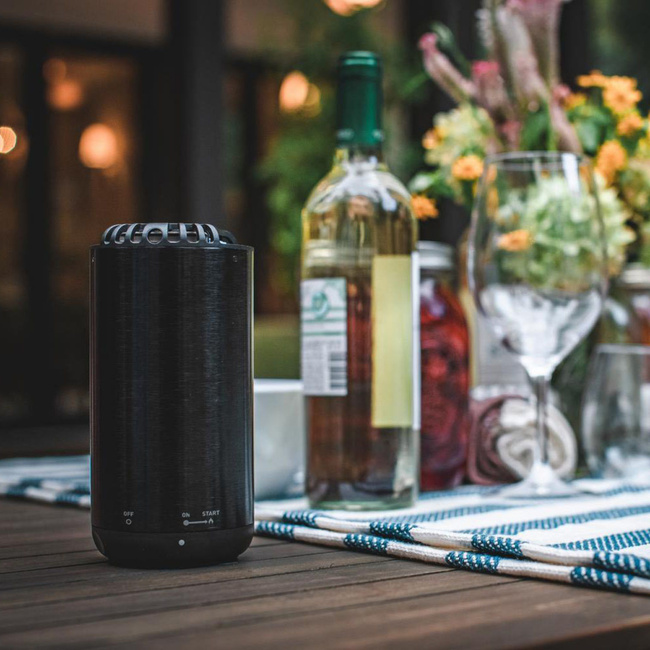 PORTABLE ANTI-MOSQUITO DEVICE - MRPSB HALO MINI PATIO SHIELD - BLACK (GRAPHITE) -THERMACELL