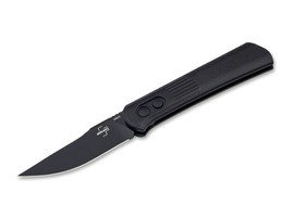 POCKET KNIFE ALLUVIAL ALL BLACK - BOKER