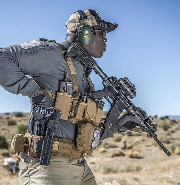 COMPETITION CARBINE WINGS SET® - Helikon-Tex® - SHADOW GREY