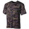 SHORT SLEEVE T-SHIRT - AMERICAN ARMY STYLE - MFH® - COMBAT CAMOUFLAGE