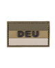PVC 3D PATCH WITH HOOK&LOOP CLOSURE - FLAG OF GERMANY "DEU" - OD - Mil-Tec® - LARGE