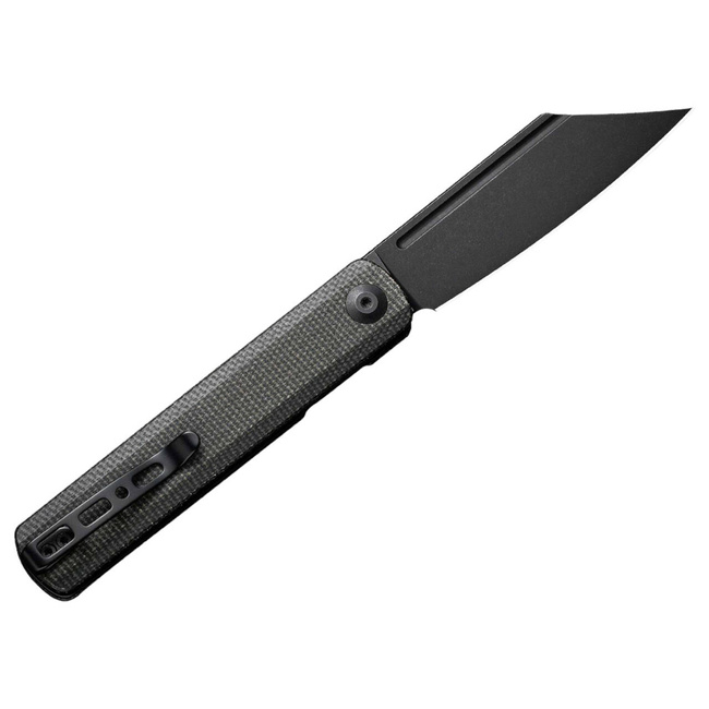 POCKET KNIFE - "SENCUT Bronte Micarta Dark Green Black" - Böker